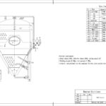 Monroe Stainless 1000l Fermenter drawing