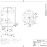 Monroe Stainless 3000L Fermenter Drawing
